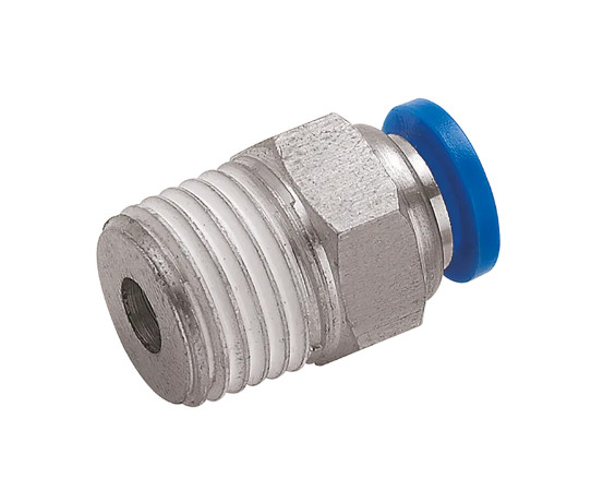 1/4 Bsp Male - 8MM Straight Push in Fitting