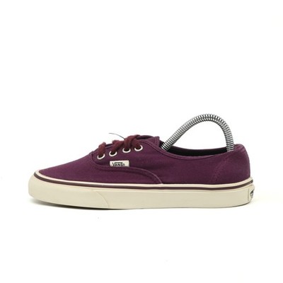 VANS Damen Authentic Sneaker Violett Canvas Low Top Rutschfest EU 37