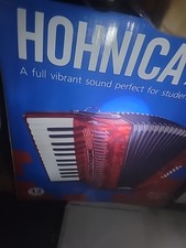 Hohner Accordions 1303-RED 12 Bass Entry Level Piano Accordion Red