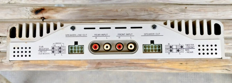 Sony XM-C2000 Amplificatore Japan Old School. Leggere Descriz. - Immagine 2 di 3