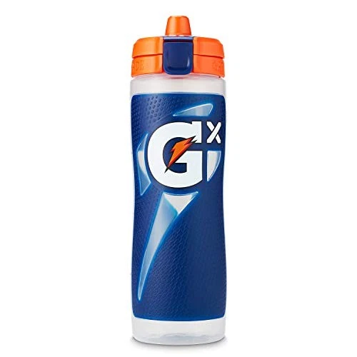 GATORADE GX GARRAFA DE ÁGUA RECARREGÁVEL ANTIDERRAPANTE AZUL 30 FL OZ - AZUL - Imagem 2 de 4