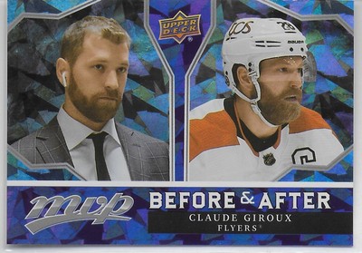 2021-22 Upper Deck MVP Before and After CLAUDE GIROUX Philadelphia Flyers #BA-17