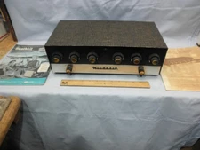 EXCEPTIONAL 1958-61 Heathkit SP-2 Stereo Preamplifier- Serviced +Manual+ Catalog
