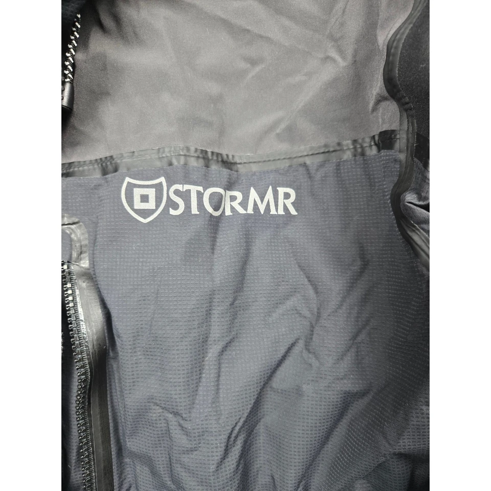 STORMR Strykr Men's Neoprene Waterproof Fishing Jacket Size XL Black MSRP 379 - Image 2 of 4