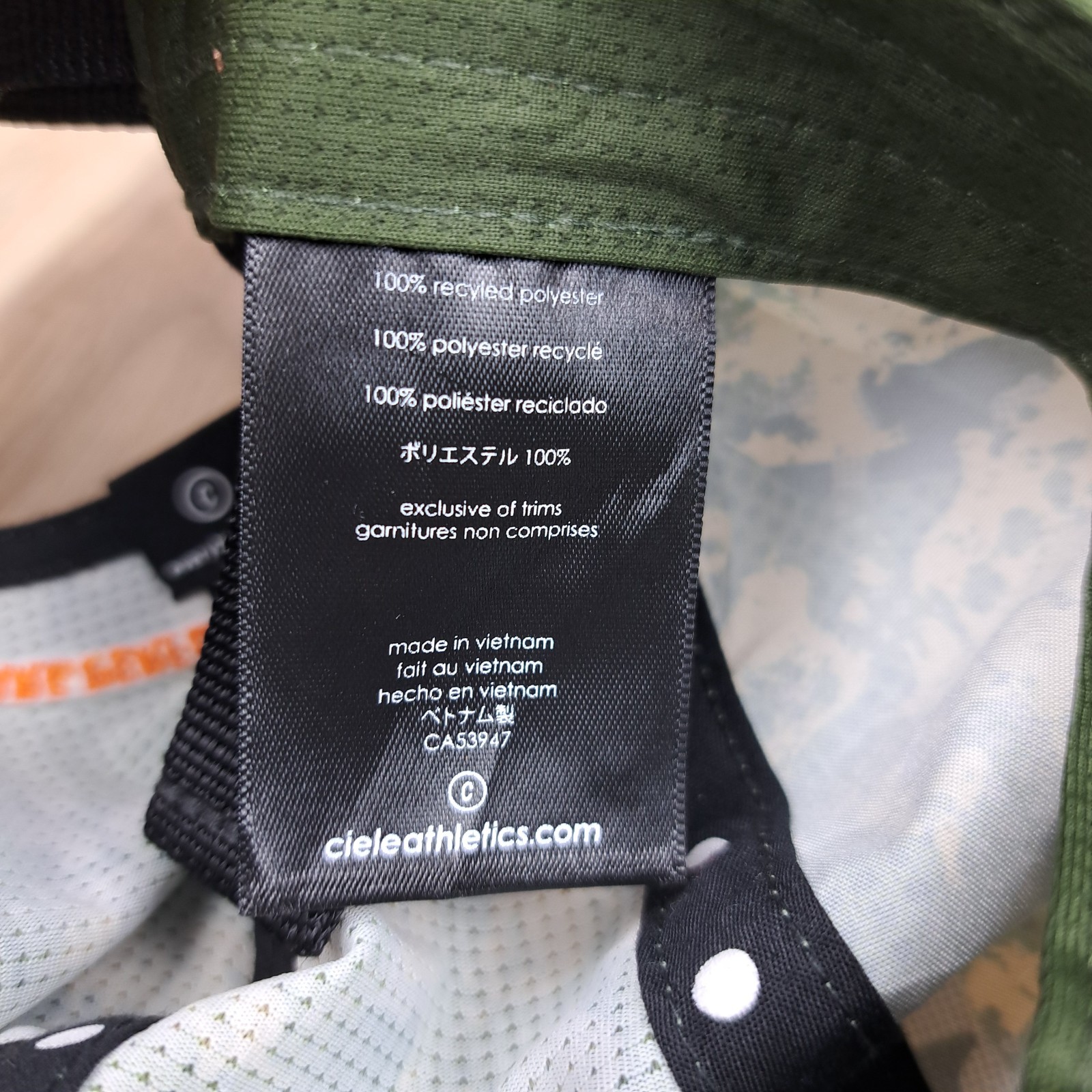 Bare Performance Nutrition X Ciele Go One More Camo Hat Cap Strap Back Outdoors