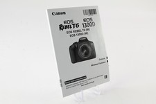 Canon EOS Rebel T6 1300D User Basic Instruction Manual Guide G340