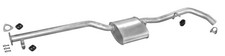Auspuff für Opel Calibra A / Vectra A 2.0i Mittelschalldämpfer /572