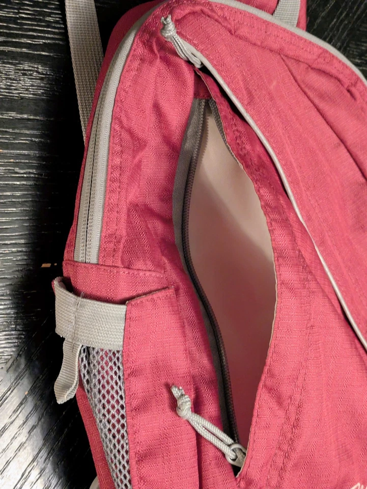 Eddie Bauer Ripstop Bandolera de Hombro Bandolera Viaje Senderismo Paquete - Color Púrpura Foto 3 de 4