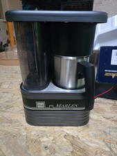 Alu Kaffeeautomat Kirk KM6-2 Kaffeemaschine 6 Tassen 24V 500Watt Anthrazit Timer