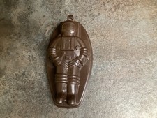 Vtg Plastic Spaceman Astronaut Jelly Retro Kitchenalia Mould