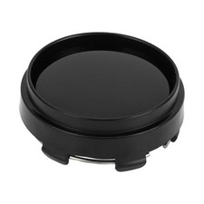 1pc Universal Wheel Center Hub Cap Durable 66 mm 2.60" Outside Diameter Black