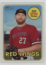 2018 Topps Heritage Minor League Edition Zack Littell #137 l5x