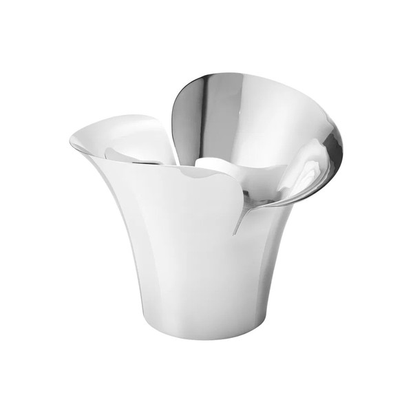Georg Jensen - Blumentopf Bloom Botanica - Zimmerpflanzen Pflanzentopf Edelstahl-image