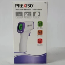 New Sealed PREXISO Non Contact Infrared Thermometer White