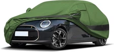 Heavy Duty Outdoor Car Cover Compatible With Mini Cooper 2 Door, army green 
