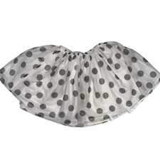 H M Girls 8-10 Tulle Skirt Polka Dot Party Birthday Formal Casual Tutu