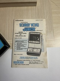 Vintage 1982 Coleco Nintendo Donkey Kong Junior Jr Tabletop Arcade CIB Minty