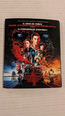 Stranger Things 4 DVD 4 discs all episodes FYC, Very Rare Hard To Find Netflix