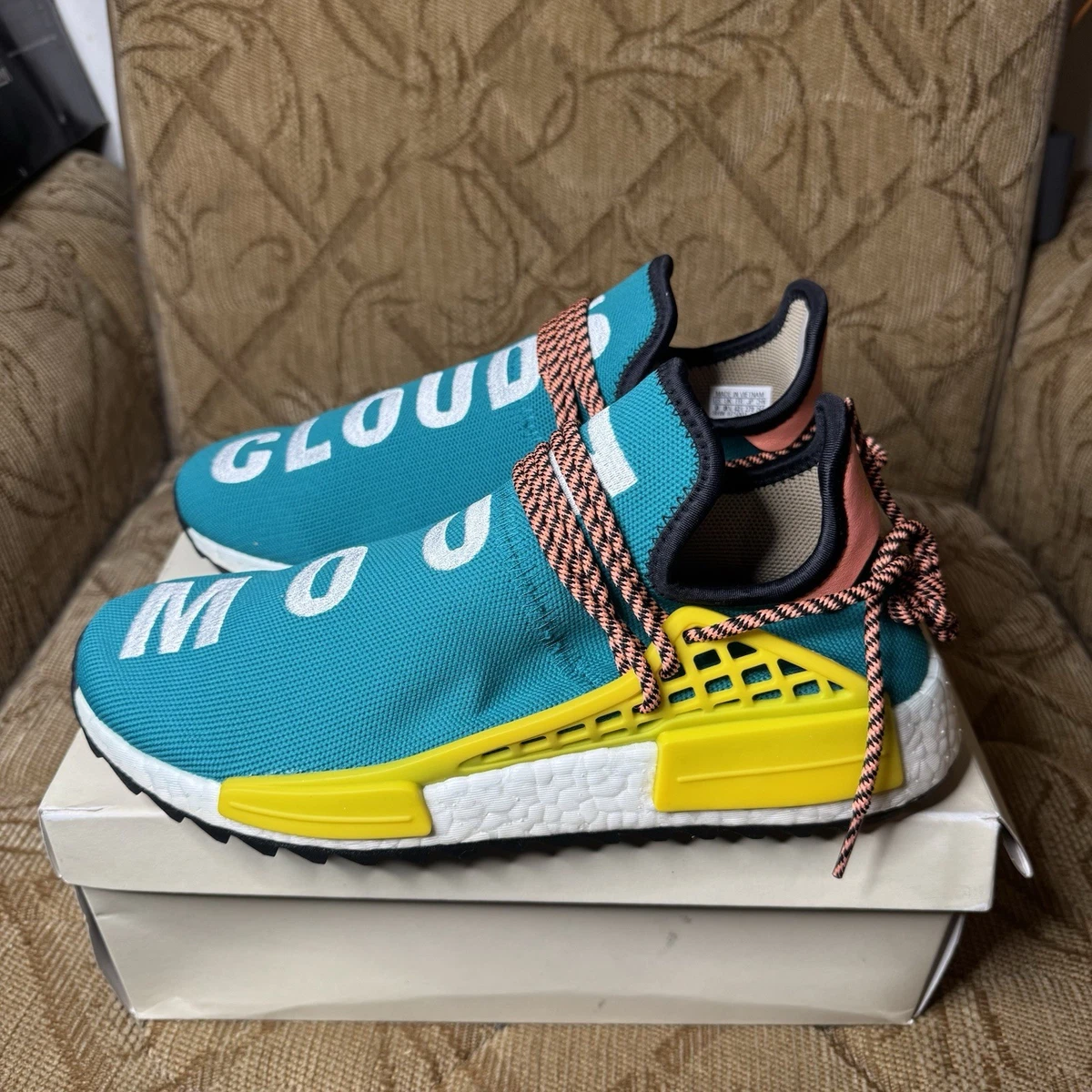 Adidas NMD Human Race Trail x Pharrell Sun Glow Men\'s‎  Shoes AC7188 Size 9 adidas-ac7188-pw-human-race-  main image 4