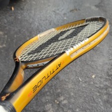 Prince Triple Threat Tennis Racket Racquet TT Attitude 05 Titanium Copper Carbon