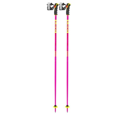 2025 Leki Spitfire 3D Adult Ski Poles-Pink-130