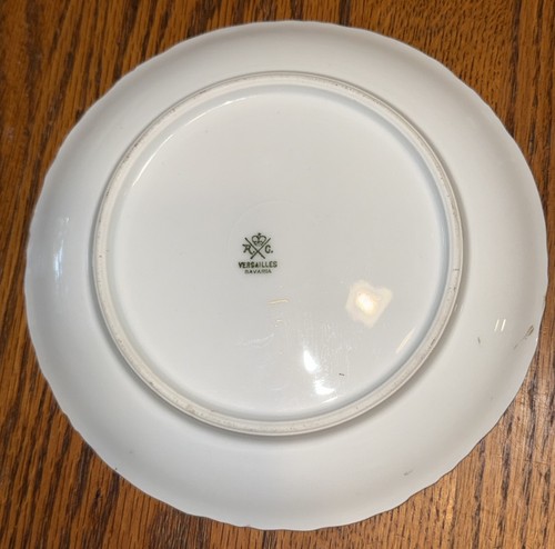 Antique Vintage Hand Painted Plate Rosenthal RS Versailles Bavaria Purple Violet - Picture 2 of 4