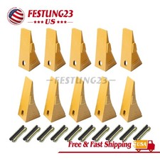 10X NEW 6737325 Bucket Teeth + 6737326 Flexpins for Bobcat Style Mini Excavator