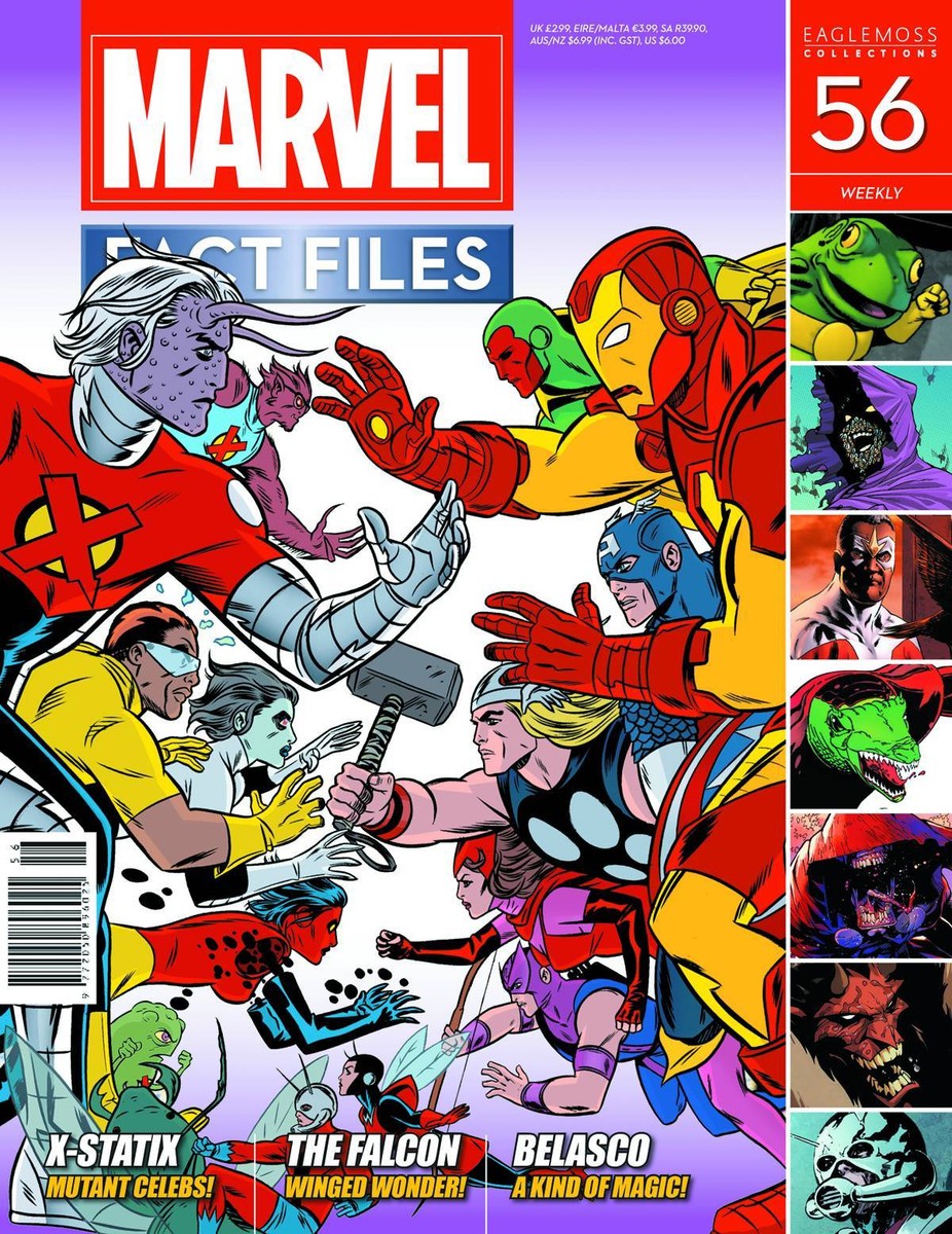 Marvel Fact Files #56 X-Statix Cover Eaglemoss | eBay