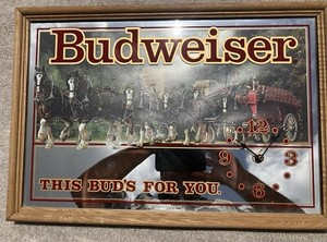 Budweiser Clydesdale Mirror | eBay Budweiser Clydesdale Mirror | eBay