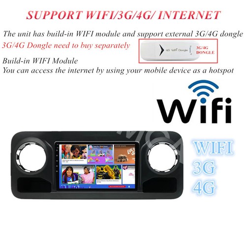 For Apple Carplay Car Radio Player RDS Fit For Mercedes-Benz Sprinter 2018-2022 - Picture 6 of 6