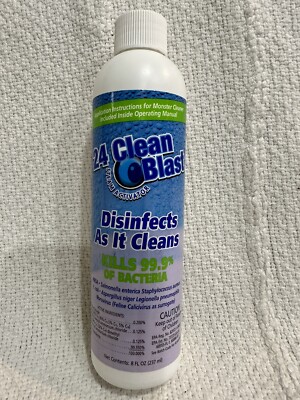 NEW EUROFLEX 24 Clean Blast Steam Activator Disinfects Bacteria 8oz Steamers