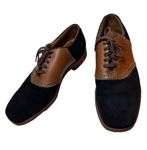 G. H. Bass & Co. Suede Leather Casual Shoe Men Sz 8 Made USA 5723