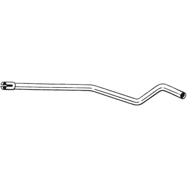 Bosal Abgasrohr Hosenrohr Passend FüR Opel Astra H L48 1.7 Cdti L08 850-093-image