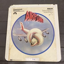 AIRPLANE CED Capacitance Electronic Video Disc Paramount Pictures