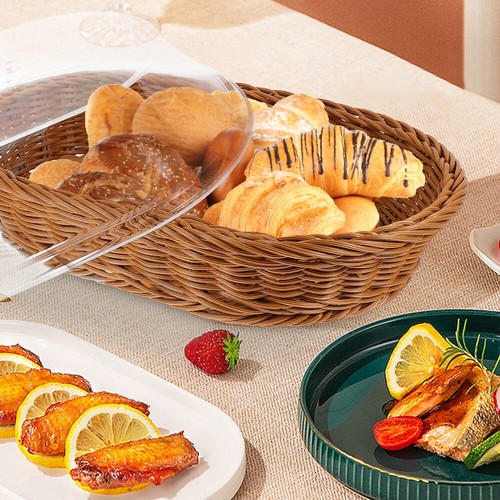 Essen Frisch Weckerer Korb Zur Aufbewahrung Aufbewahrungskorb Für Brot - Bild 7 von 12