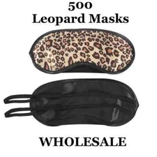Travel Sleep Eye Mask 500 LOT Soft Sleeping blindfold rest relax aid WHOLESALE