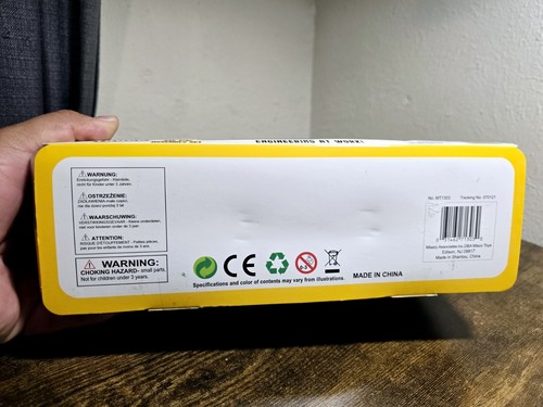 Misco Toys Camion da Lavoro Giallo Costruzioni Plastica Dura 16 Pezzi 6+ Età Nuovo - Foto 4 di 6