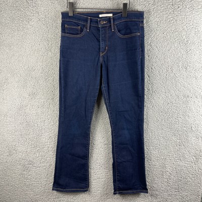 Levi Jeans Womens 30x29 Blue 315 