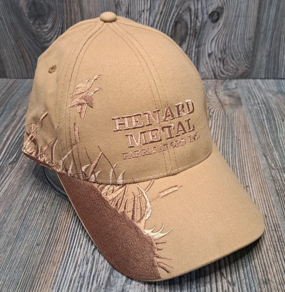 DIR DUCK Hat Cap Mallard Ducks Wildlife Series Adjustable Tan New Hat.  - Image 3 of 4