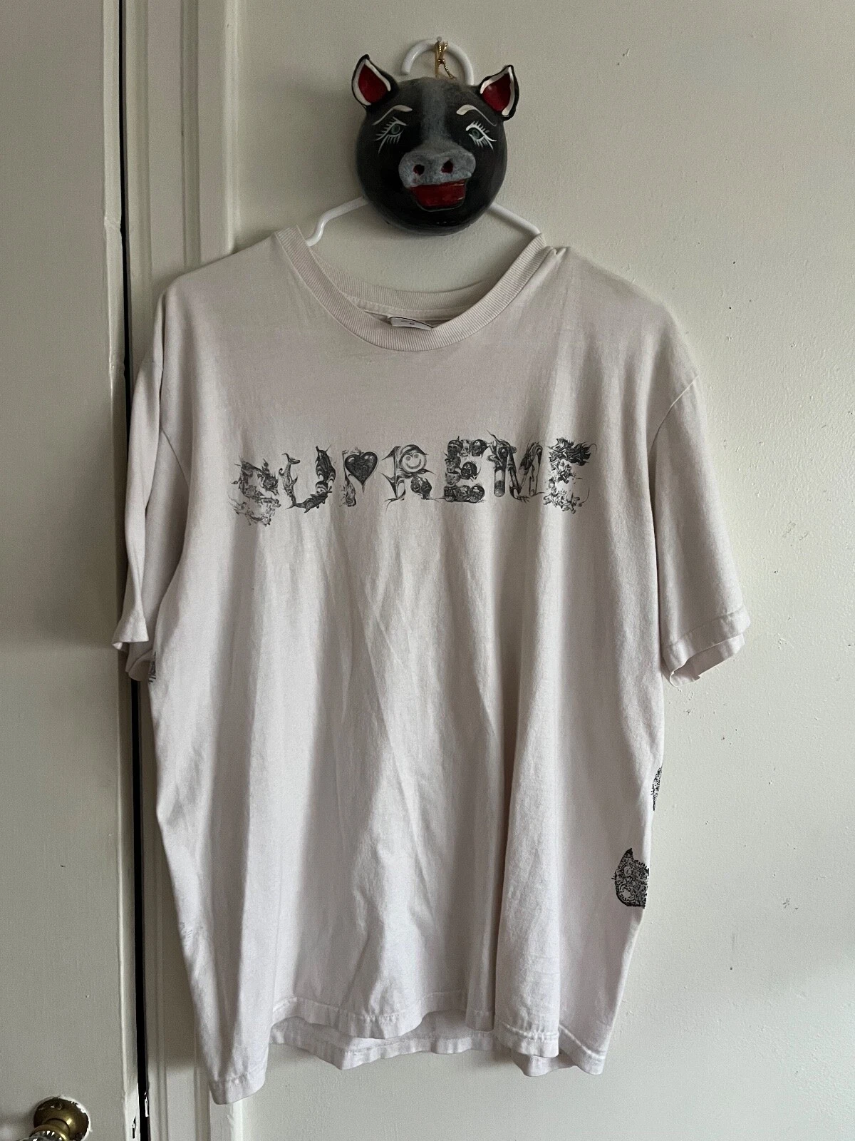 T shirt Supreme Morph taille M PRINTEMPS 2020 blanc neuf