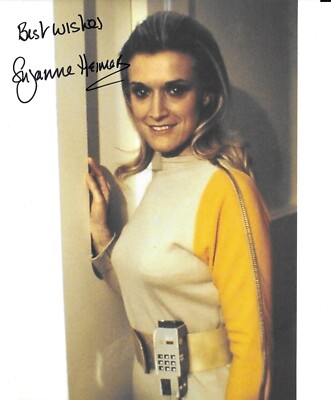 SUZANNE HEIMER in SPACE 1999 als Stand-in Dr.H.Russell, Krankenschwester.In Pers.10''x8'' #292