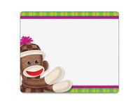 Trend Sock Monkeys Coll. Self-adhes. Tag Labels on sale Trend Sock Monkeys Coll. Self-adhes. Tag Labels on sale