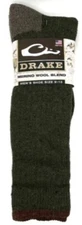 Drake Tall Merino Wool (40% Wool) Boot Sock 3 pair Fits Men's shoe 9-13