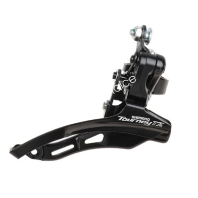 Shimano Tourney FD-TZ500 Umwerfer Fahrrad 3x6/7-fach Down Swing 31,8mm Down Pull