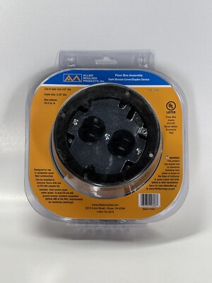 Allied Moulded Products Floor Box Assembly FB-3DB - NEW