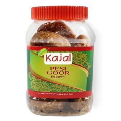 Pesi Goor Jaggery Sugar Cube 500g Reiner Natürlicher Rohrzucker Geschmack