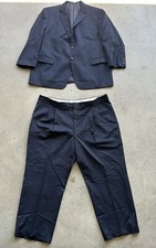 Vintage JNY Jones New York 100 Wool Suit Jacket Blazer Pants Set Mexico Made