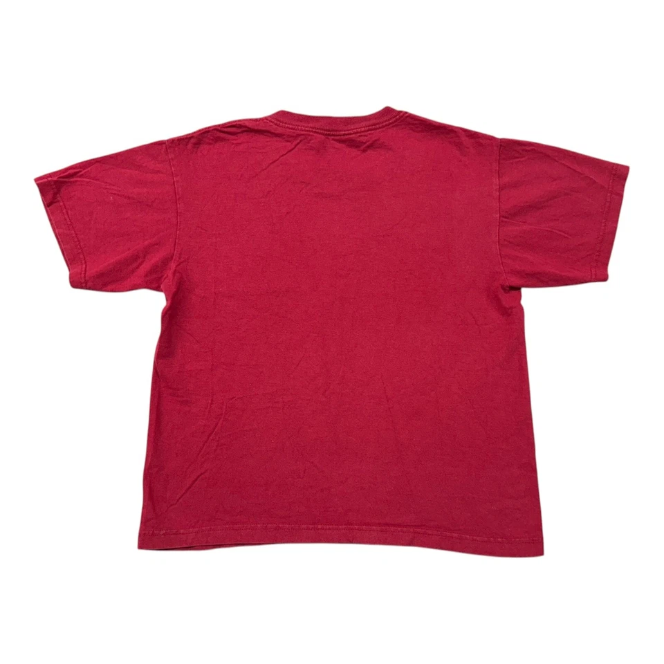 Camiseta Gráfica Vintage Y2K Años 2000 Boy Scouts Of America Roja Jóvenes Niños Grande Foto 2 de 4