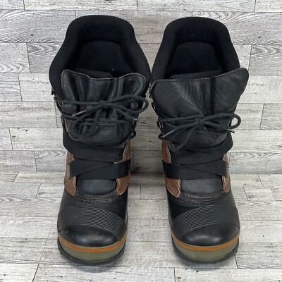 burton brown snowboard boots Burton Brown Black Snowboarding Boots Men Size 7