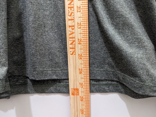 Merrell Men's M Shirt Long Sleeve 1/4 Zip Dry Fit Active Wear Pullover Hike Gorp - Picture 8 of 11